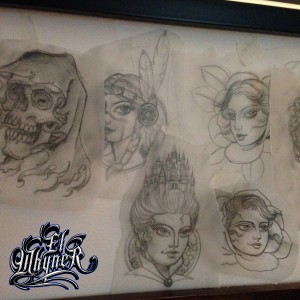 El Whyner, London Tattoo Convention, Tobacco Dock, 2014 (14)