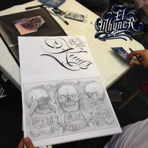 El Whyner, London Tattoo Convention, Tobacco Dock, 2014 (26)