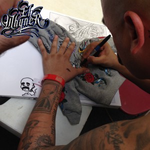 El Whyner, London Tattoo Convention, Tobacco Dock, 2014 (30)
