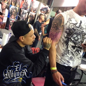El Whyner, London Tattoo Convention, Tobacco Dock, 2014 (70)